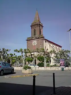 The church in Seysses