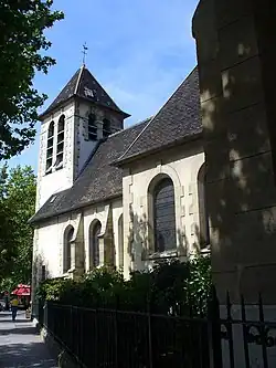The church of Saint-Vincent-de-Paul, in Clichy