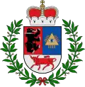 The coat of arms of Šiauliai, Lithuania