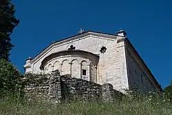View of the church