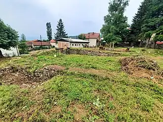 The foundations as remains