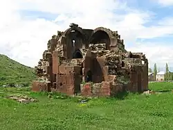 The remains of Makaravank Church of Pemzashen, 10th century