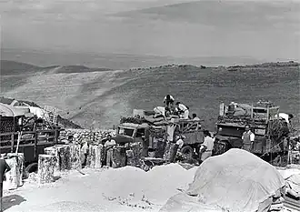 First settlers 27 October 1946