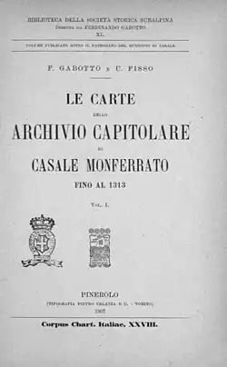 Title page of volume 40, 1907