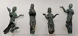 Dian female musicians and dancers