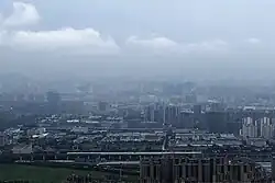 Gongshu District, as seen from top of the Banshan Mountain