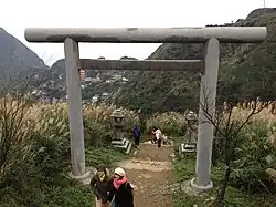 A shinmei torii in the Ōgon Shrine