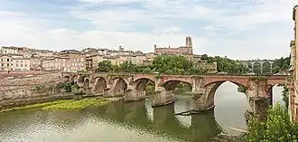 View of the episcopal city of Albi