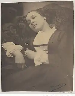 A probable portrait of Christine Roux by Nadar (c. 1854/1855)