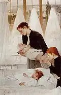 Henry-Jules-Jean Geoffroy: The nursery (1899)