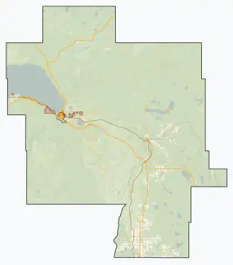 Slave Lake is located in M.D. of Lesser Slave River