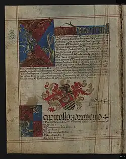 Opening signed by the King