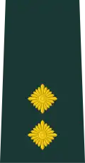 Lieutenant (Ghana Army)