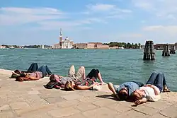 View of San Giorgio Maggiore from the Punta della Dogana.