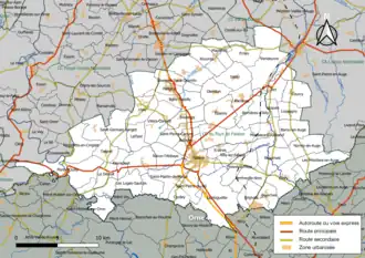 Communauté de communes du Pays de Falaise area