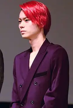 Masaki Suda at the Busan International Film Festival in Busan, South Korea, in 2015.