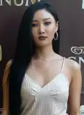 Hwasa in 2018