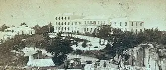 The Hamilton Hotel in 1875