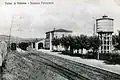 Saline di Volterra railway station, now named Volterra Saline Pomarance, in 1912.