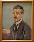Self-Portrait, 1920, Oil, ca. 48x38 cm