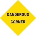 Dangerous corner