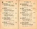 1942 Sydney Cup racebook showing the winner, Veiled Threat.
