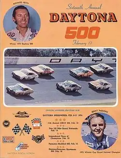 1974 Daytona 500 program cover