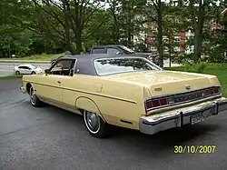 1974 Marquis Brougham, rear view