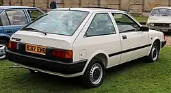 Nissan Cherry Europe, showing Italian model light clusters as also seen on the Alfa Romeo Arna