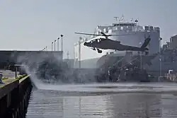 1st Air Cavalry Brigade Takes Birds to Port of Beaumont