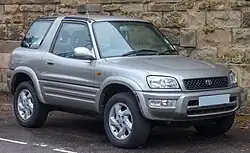 Facelift RAV4 3-door hardtop (UK)
