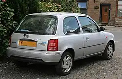 Second facelift Nissan Micra (Europe)