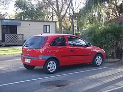 2002 XC Holden Barina 3-door hatchback (Opel Corsa C)