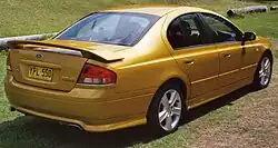 BA Falcon XR6 Turbo sedan