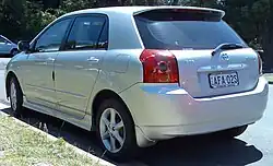Corolla Levin (ZZE122, Australia)