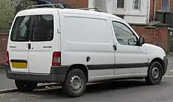Facelifted Peugeot Partner (2004–2012)