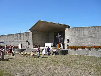 Open-air chapel