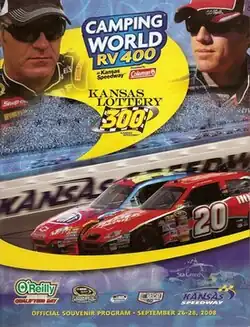 2008 Camping World RV presented by Coleman program cover