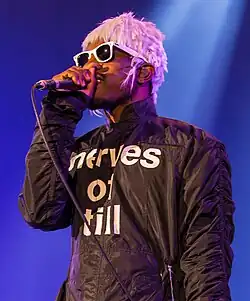 André 3000 performing in 2014