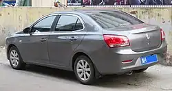 Baojun 630 pre-facelift rear