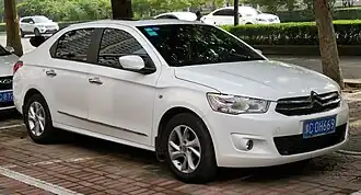 A 2016 Dongfeng-Citroën C-Elysée