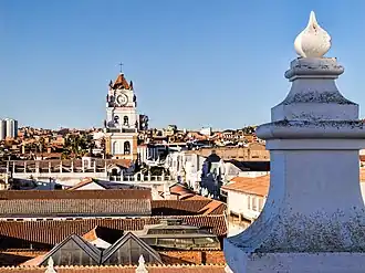 Iconic bell tower of the Metropolitan Cathedral