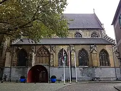 North façade and entrance