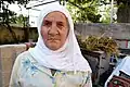 81 year old Jamileh Shehadeh, Urif, who had all her olive trees cut down by Israeli settlers