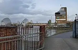 Thames Path near Thames Barrier