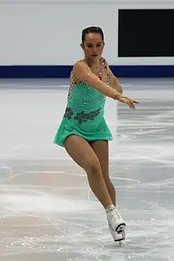 Aimee Buchanan, American-born Olympic figure skater for Israel