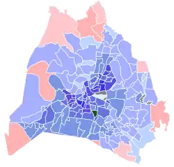 Final results by county