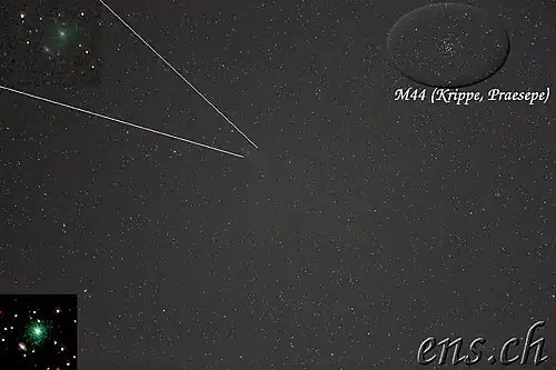 Comet C/2018 Y1 (Iwamoto) with M44, 13. February 2019, 23:04 Uhr