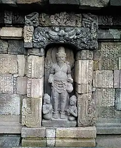 A murti of Agastya in southern niche