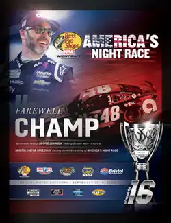 2020 Bass Pro Shops NRA Night Race program cover